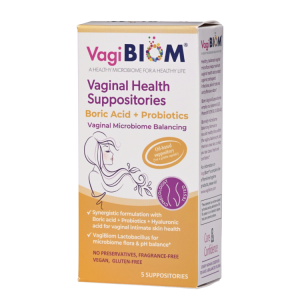 VagiBiom Probióticos Acido Borico 500mg 5 Óvulos [B000-5P]